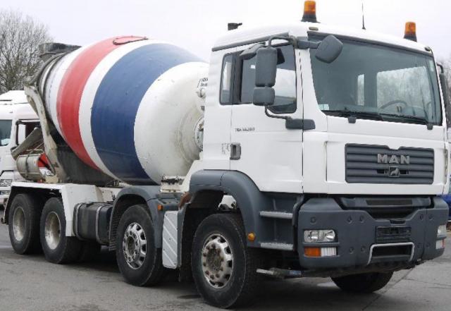 خلاط 9مترمكعب  مان 32. 360