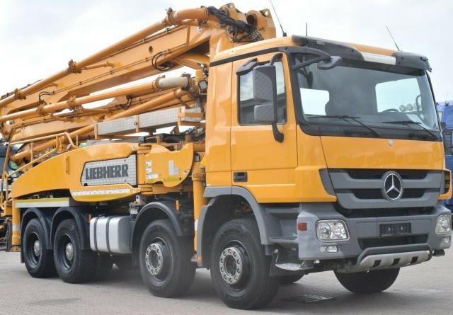 مضخة اسمنت ليبهر  37 متر